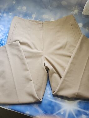 Classic High-Waist Women’s Pants in Beige